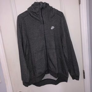 High Low NIKE Zip Up